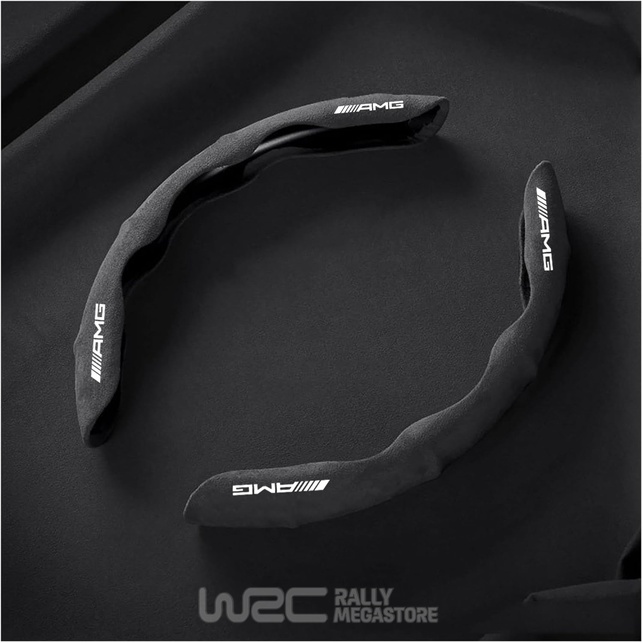 COUVRE VOLANT NOIR POUR VOITURE MERCEDES AMG